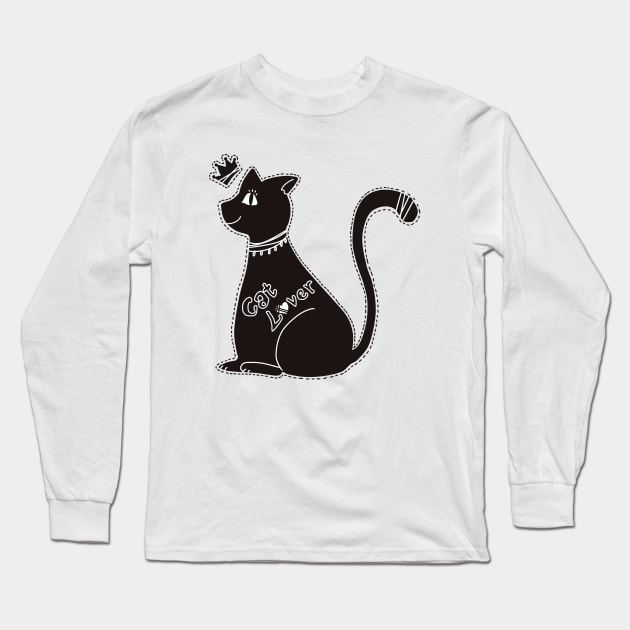 cat Long Sleeve T-Shirt by Neyma Studio